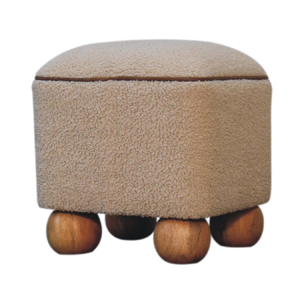Serenity Footstool with Ball Feet - Image 4
