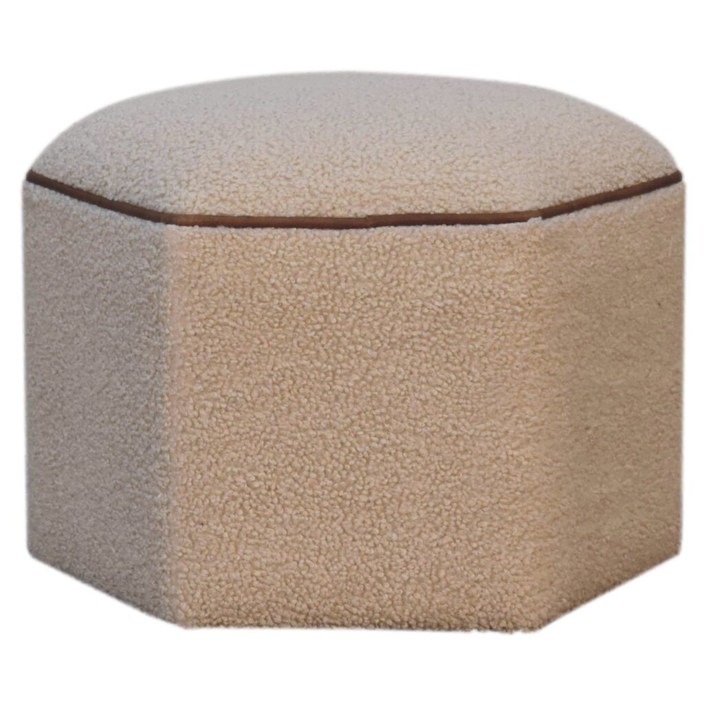 Serenity Hexagonal Footstool - Image 2
