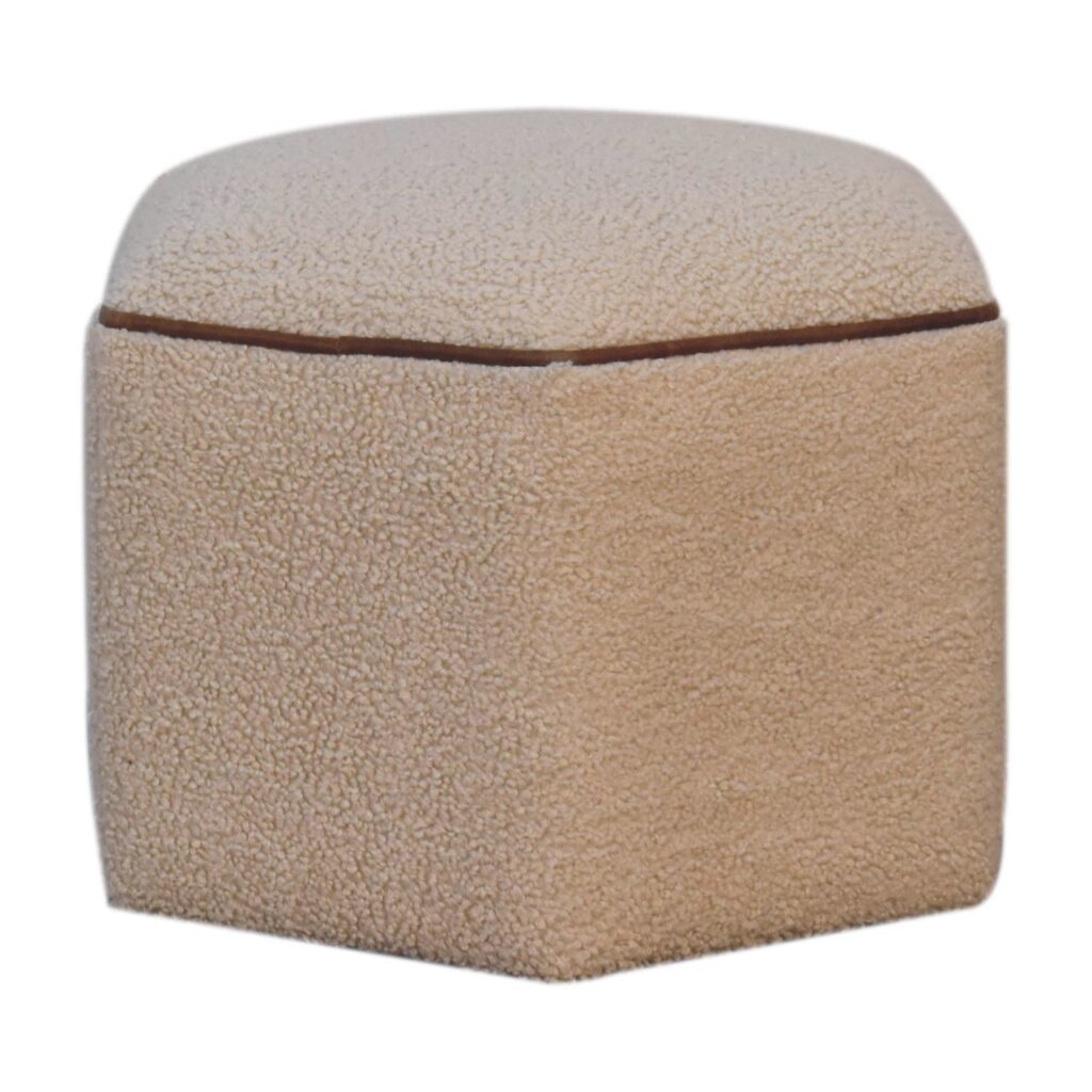 Serenity Hexagonal Footstool - Image 3