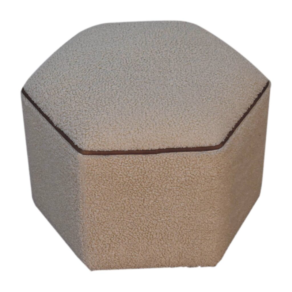 Serenity Hexagonal Footstool - Image 5