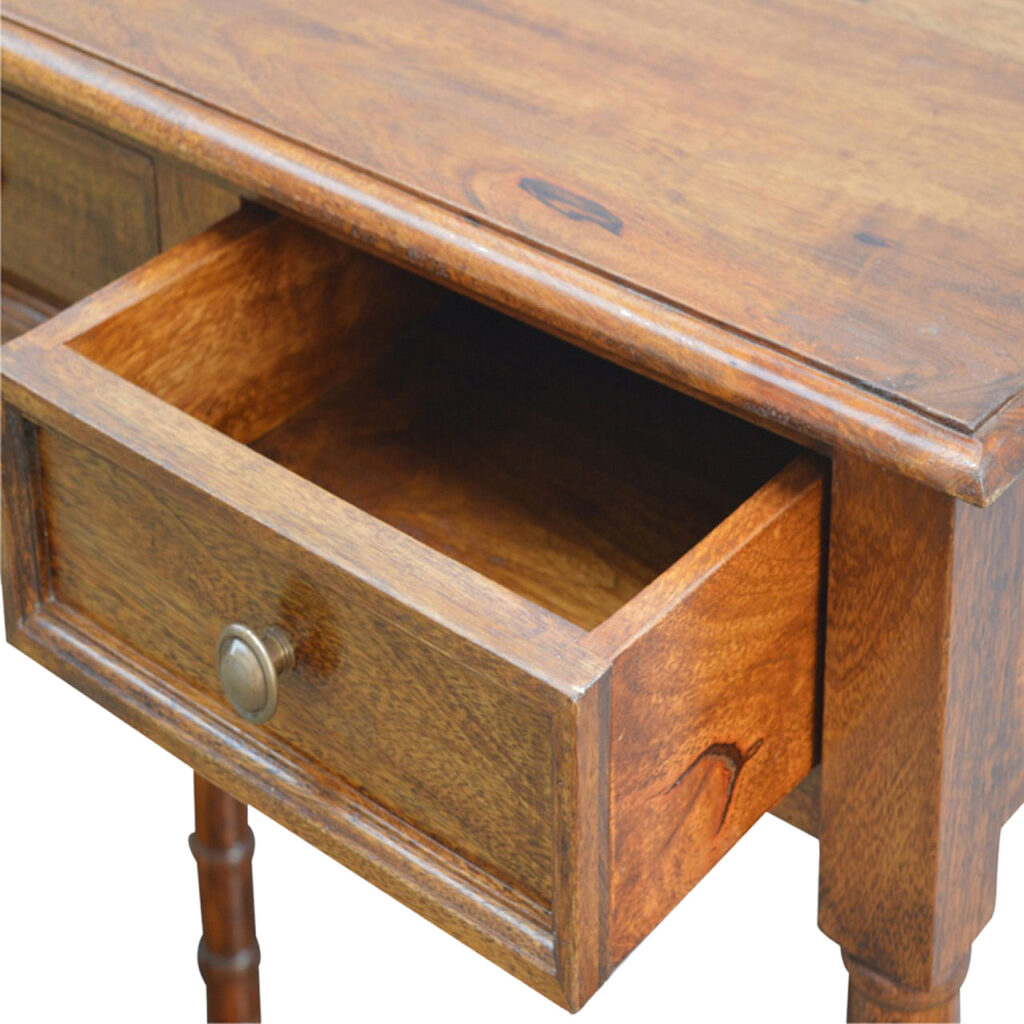 4 Drawer Hallway Console Table - Image 4