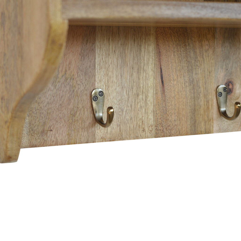 Floating Coat Rack with 3 Shelves - Image 8