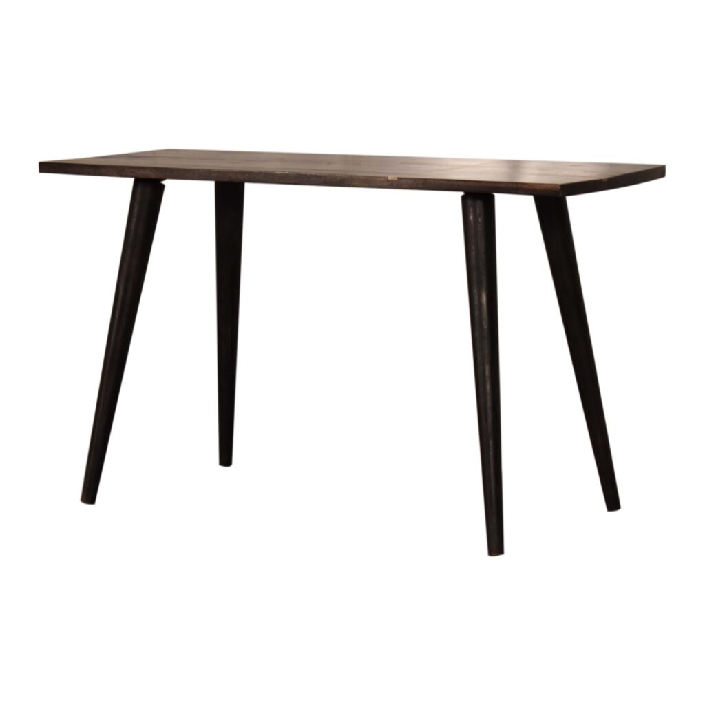 Ash Black Brass Inlay Coffee Table - Image 4
