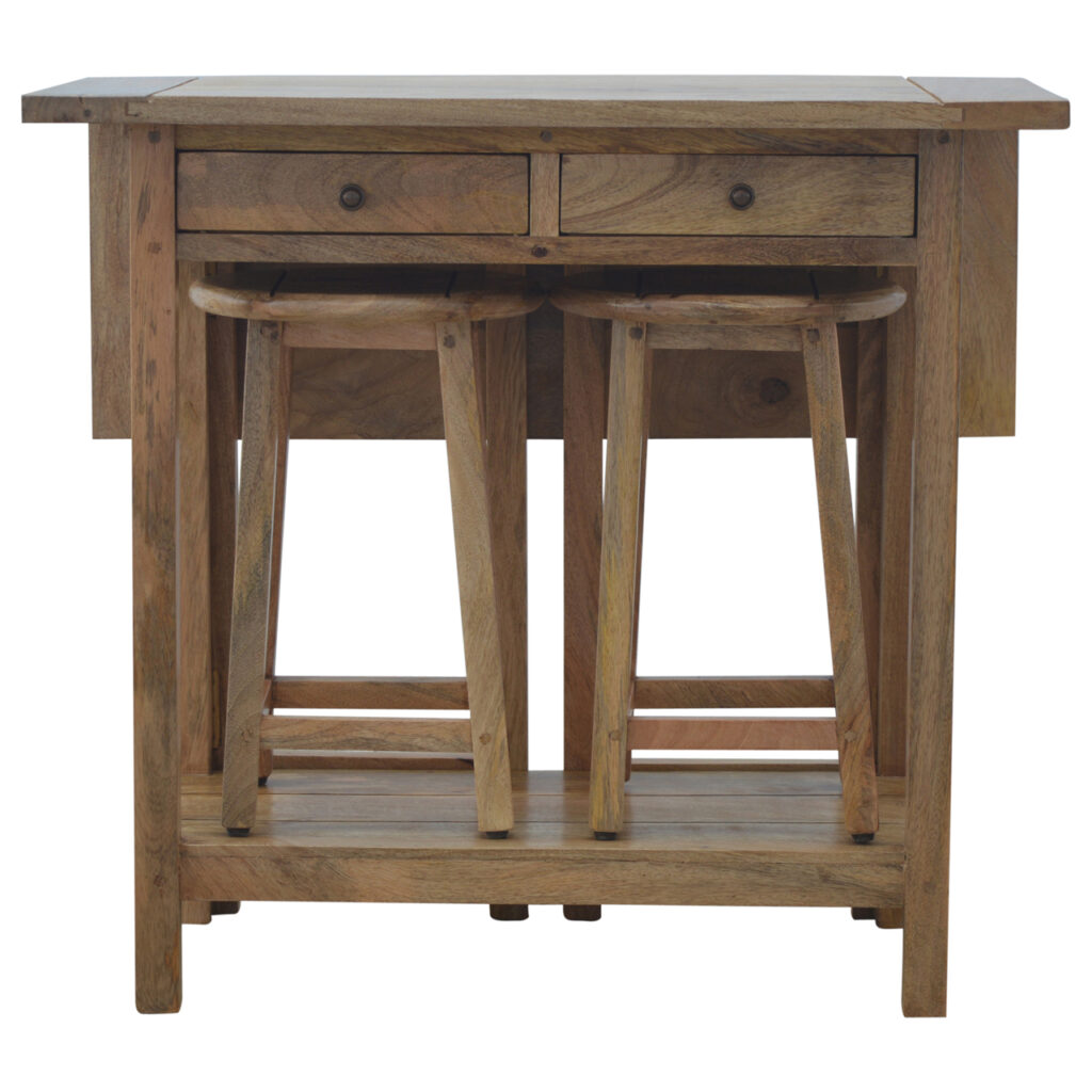 Breakfast Table With 2 Stools - Image 3