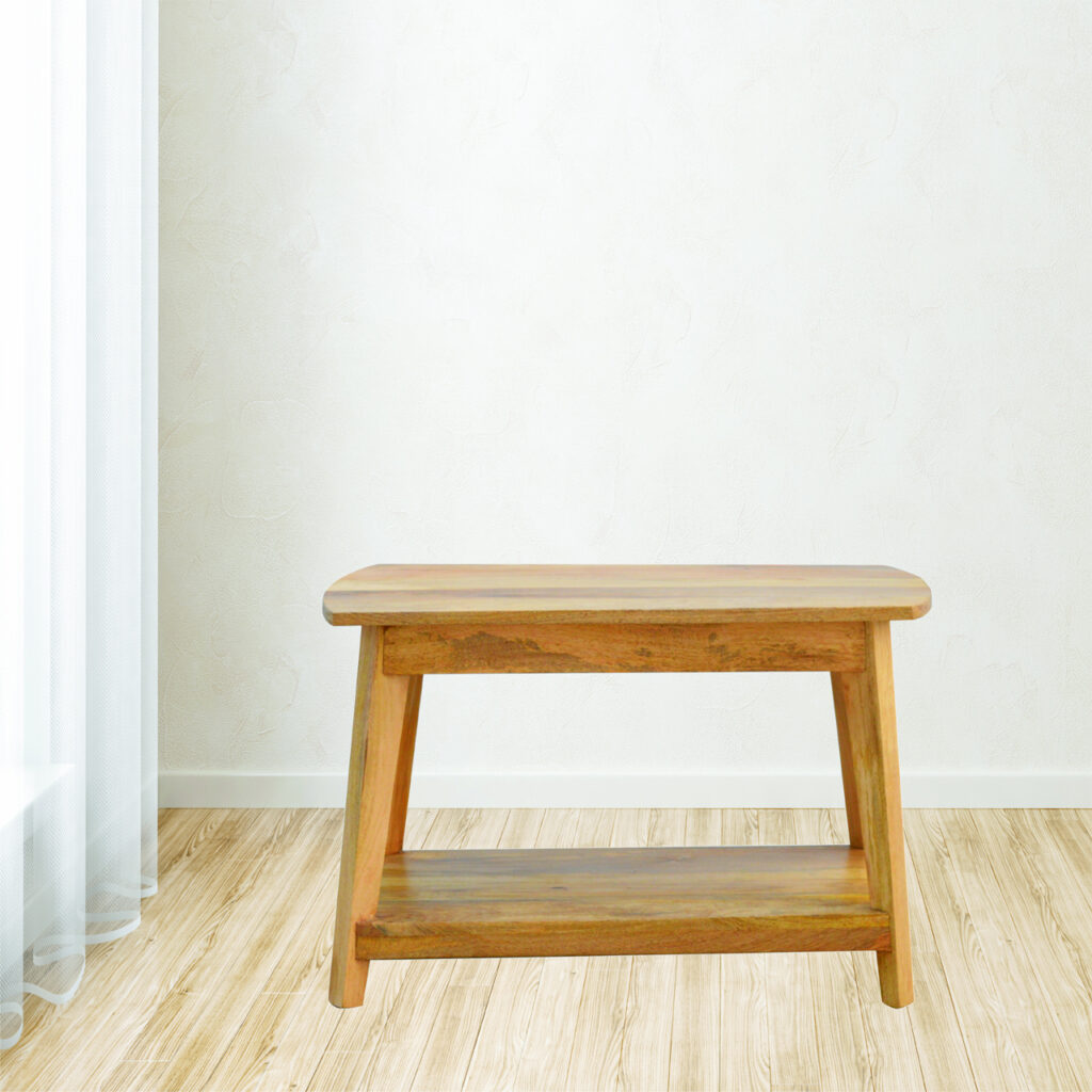 Coffee Table with Undershelf - Image 2