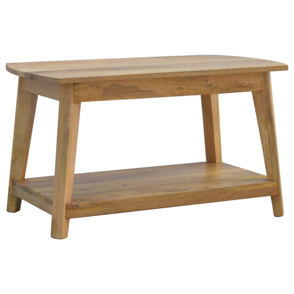 Coffee Table with Undershelf - Image 4