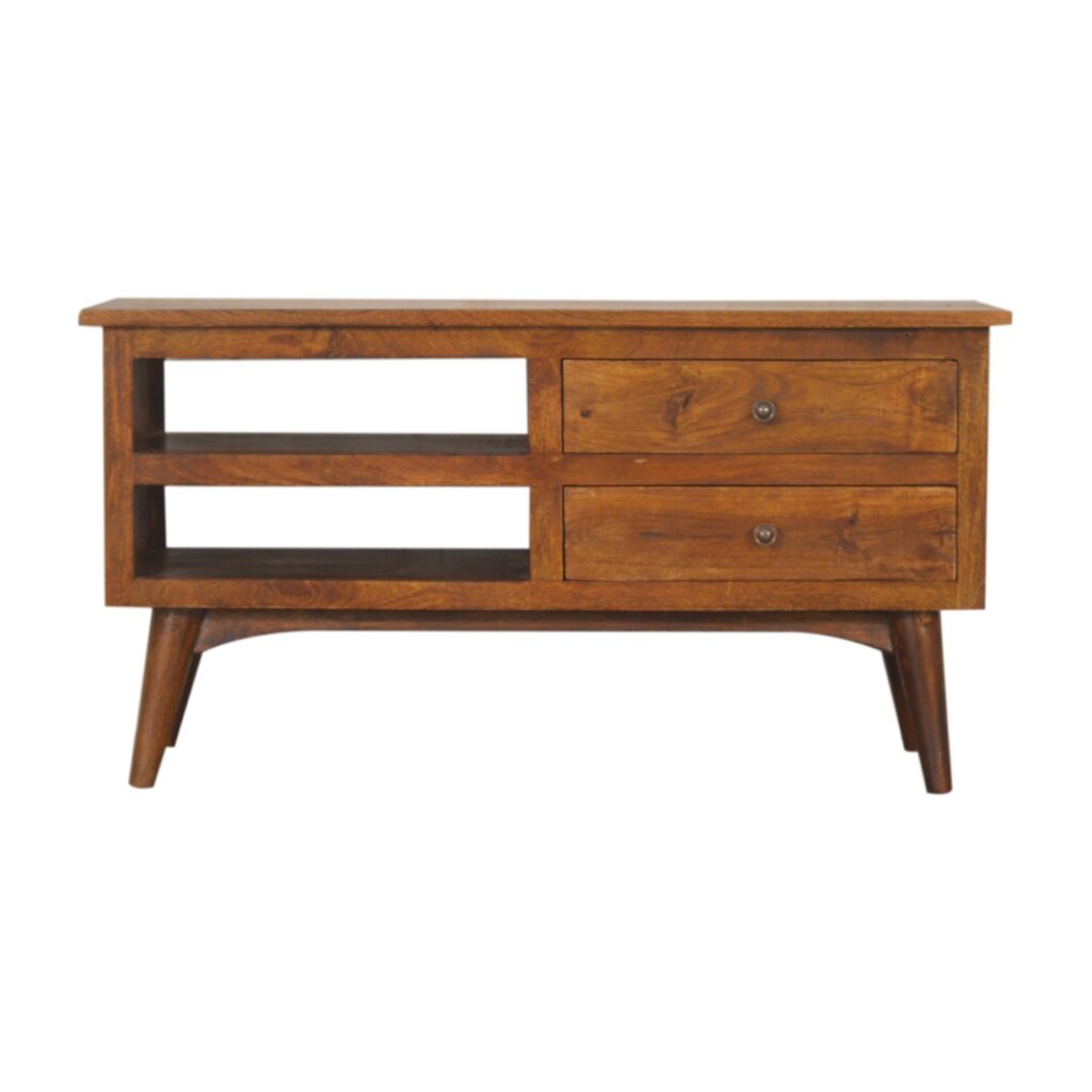 Chestnut Nordic Style TV Unit - Image 2