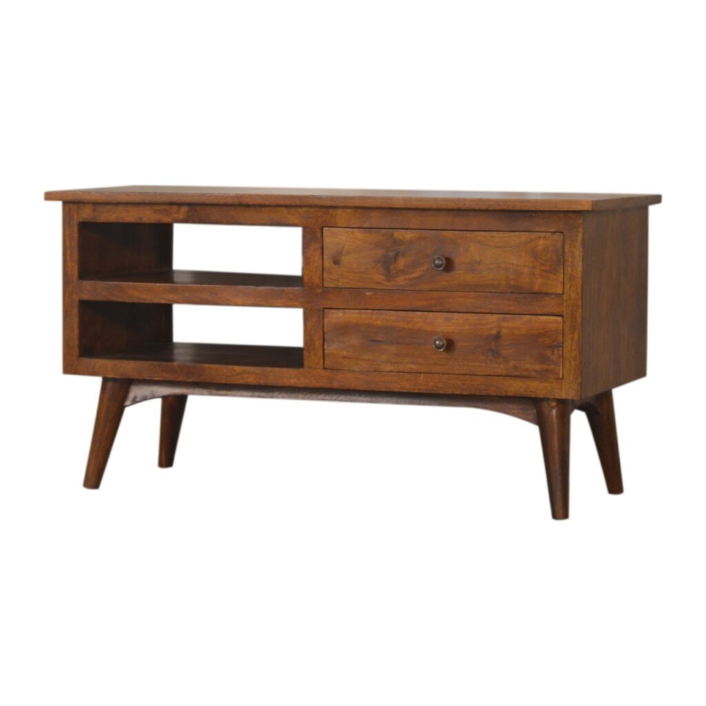 Chestnut Nordic Style TV Unit - Image 3
