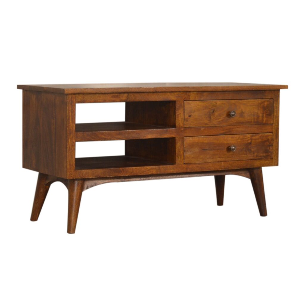 Chestnut Nordic Style TV Unit - Image 4