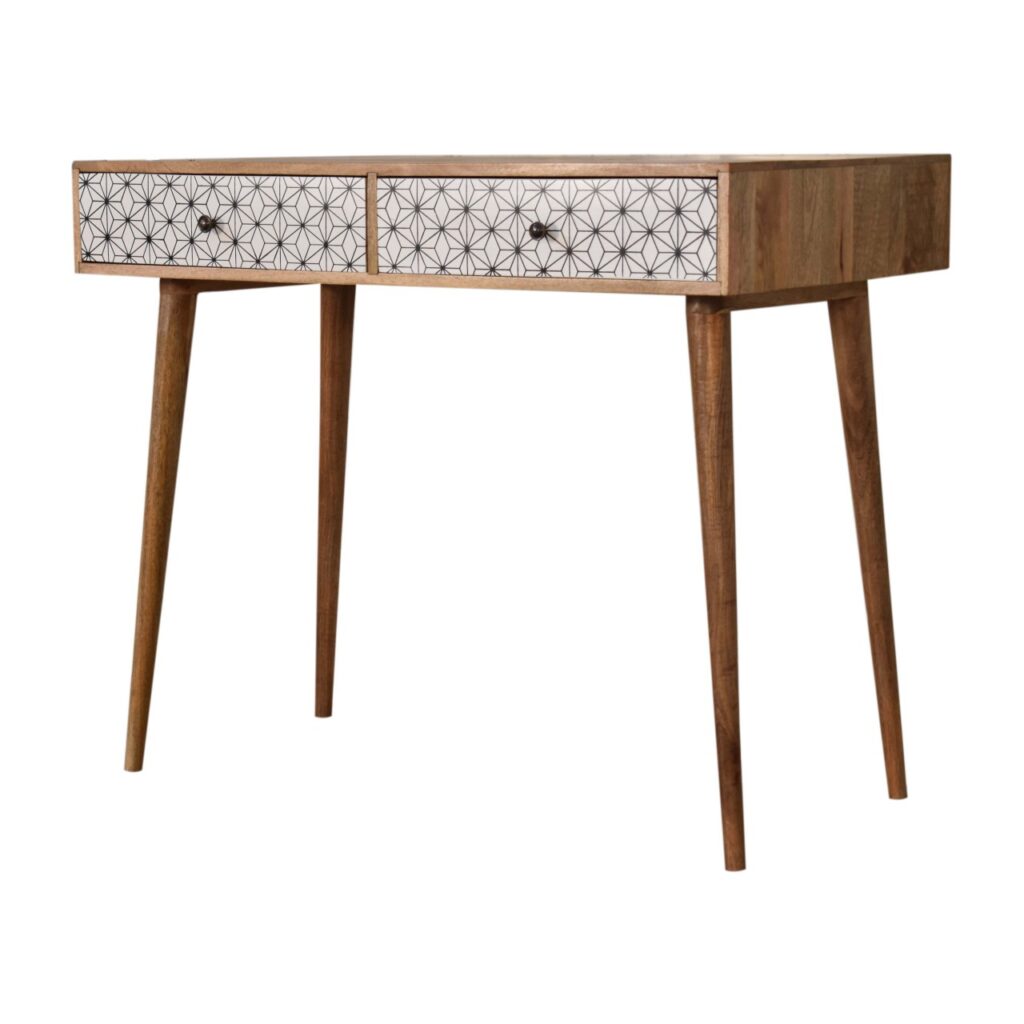 Sendai 2 Drawer Console Table - Image 3