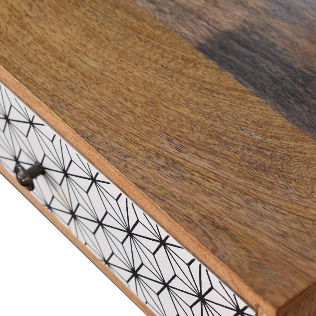 Sendai 2 Drawer Console Table - Image 6