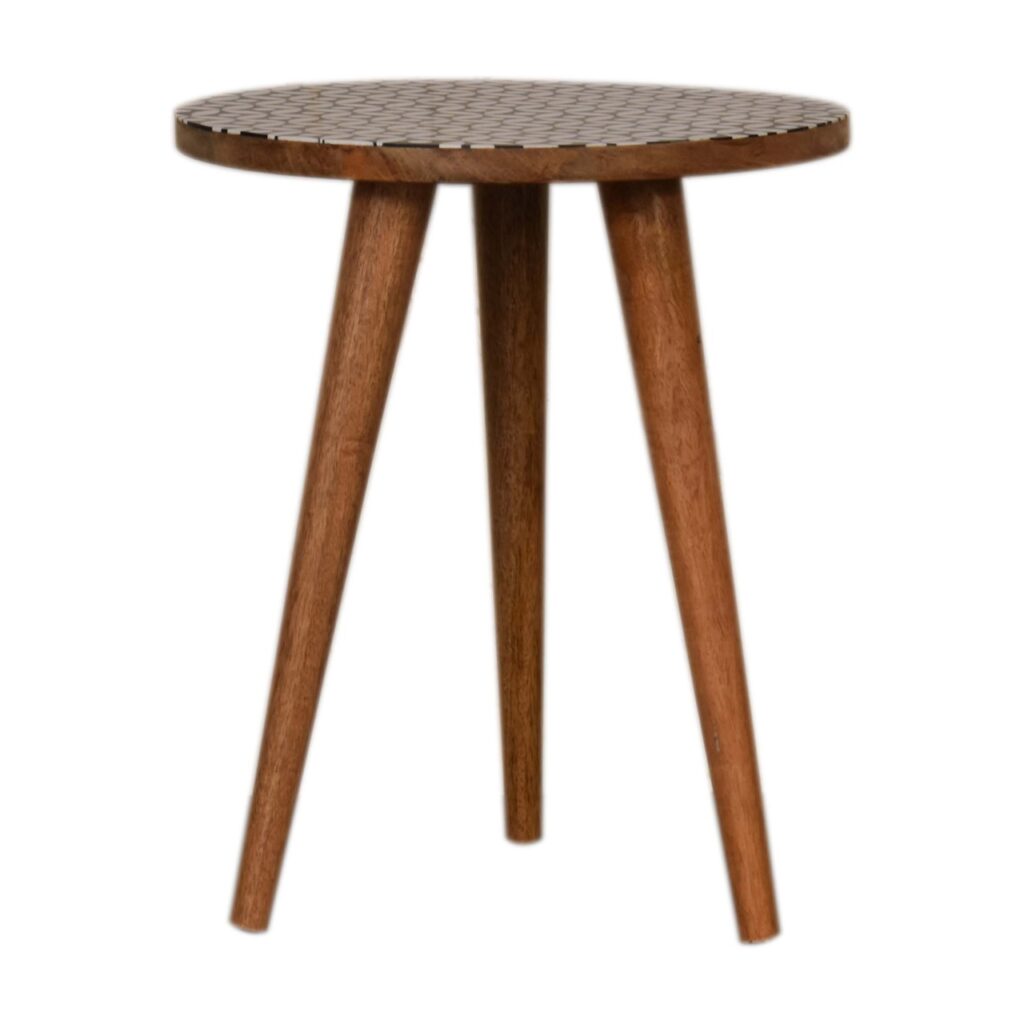 Diamond Print End Table - Image 2