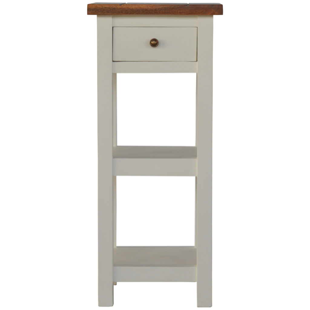 Country Two Tone Telephone Table - Image 2