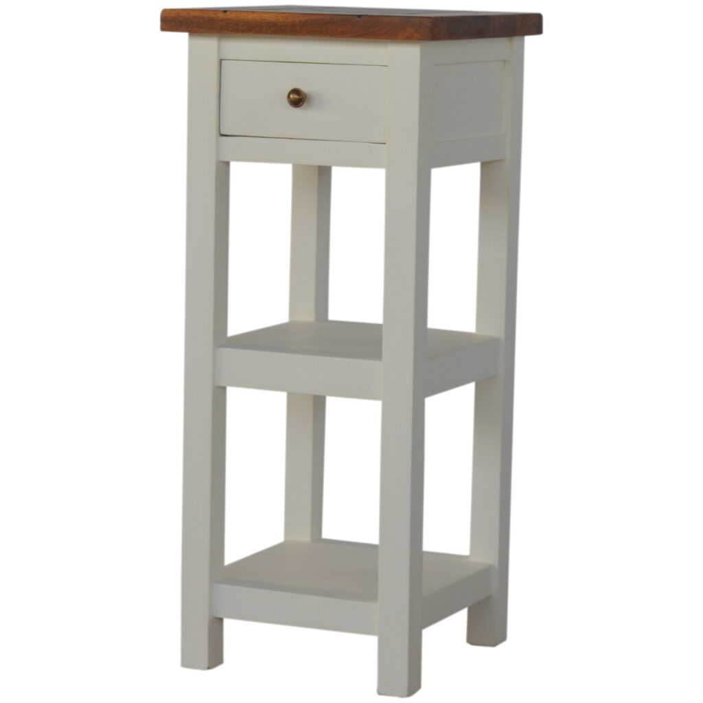 Country Two Tone Telephone Table - Image 4
