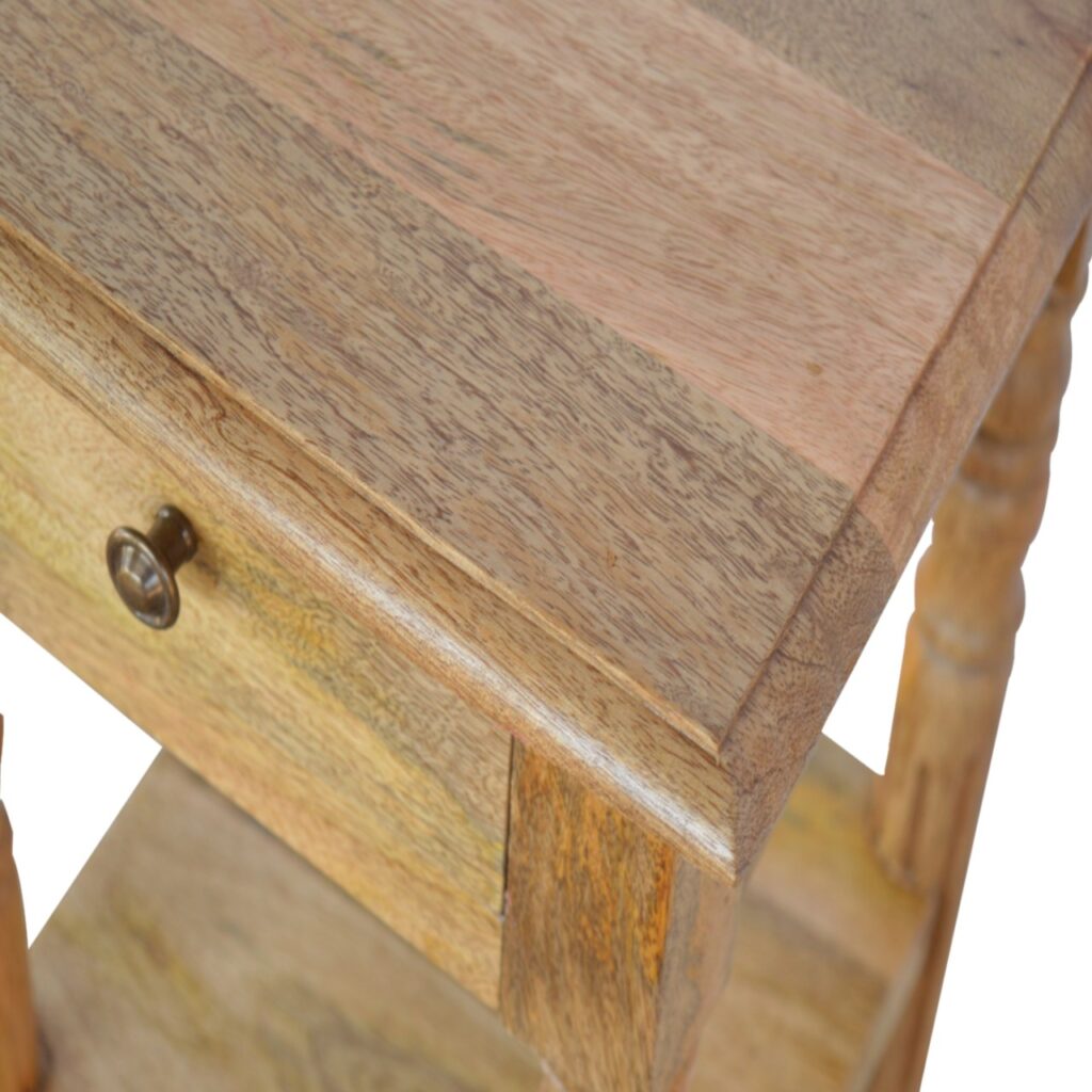 Turned Leg Telephone Table - Image 6