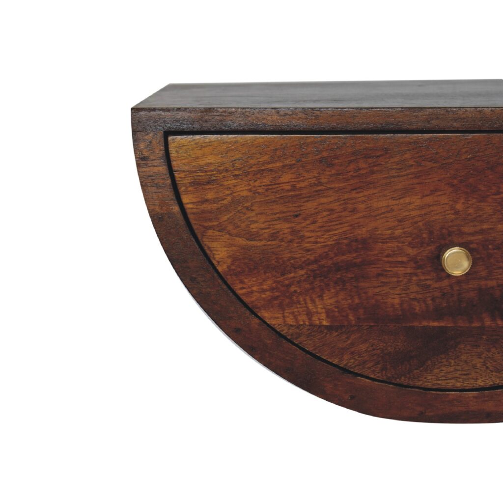 Chestnut Crescent Floating Bedside - Image 5