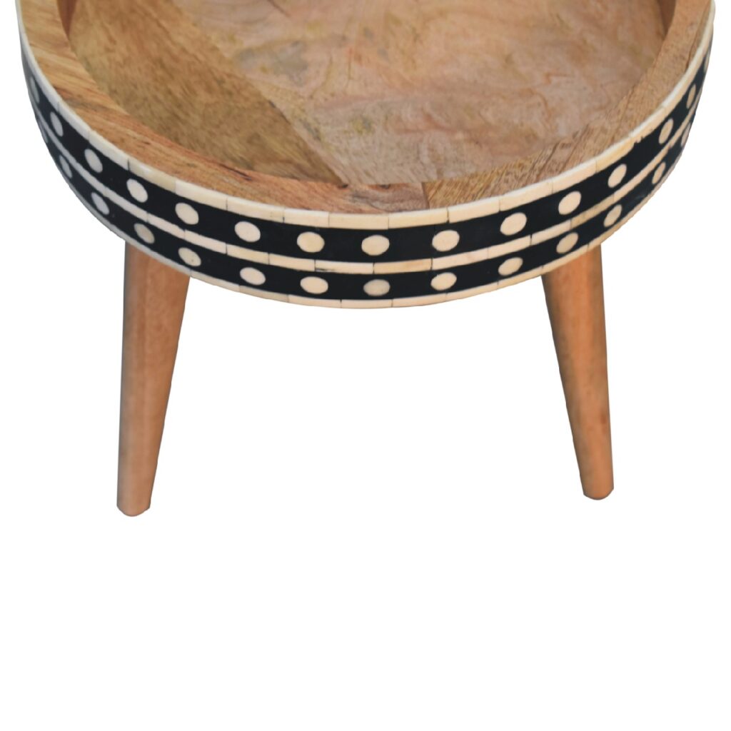 Mini Pattern Nordic End Table - Image 8