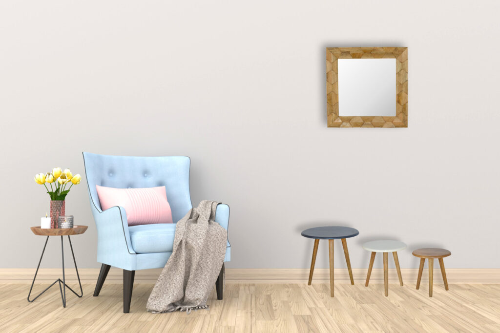 Multi Nordic Stool Set of 3 - Image 8