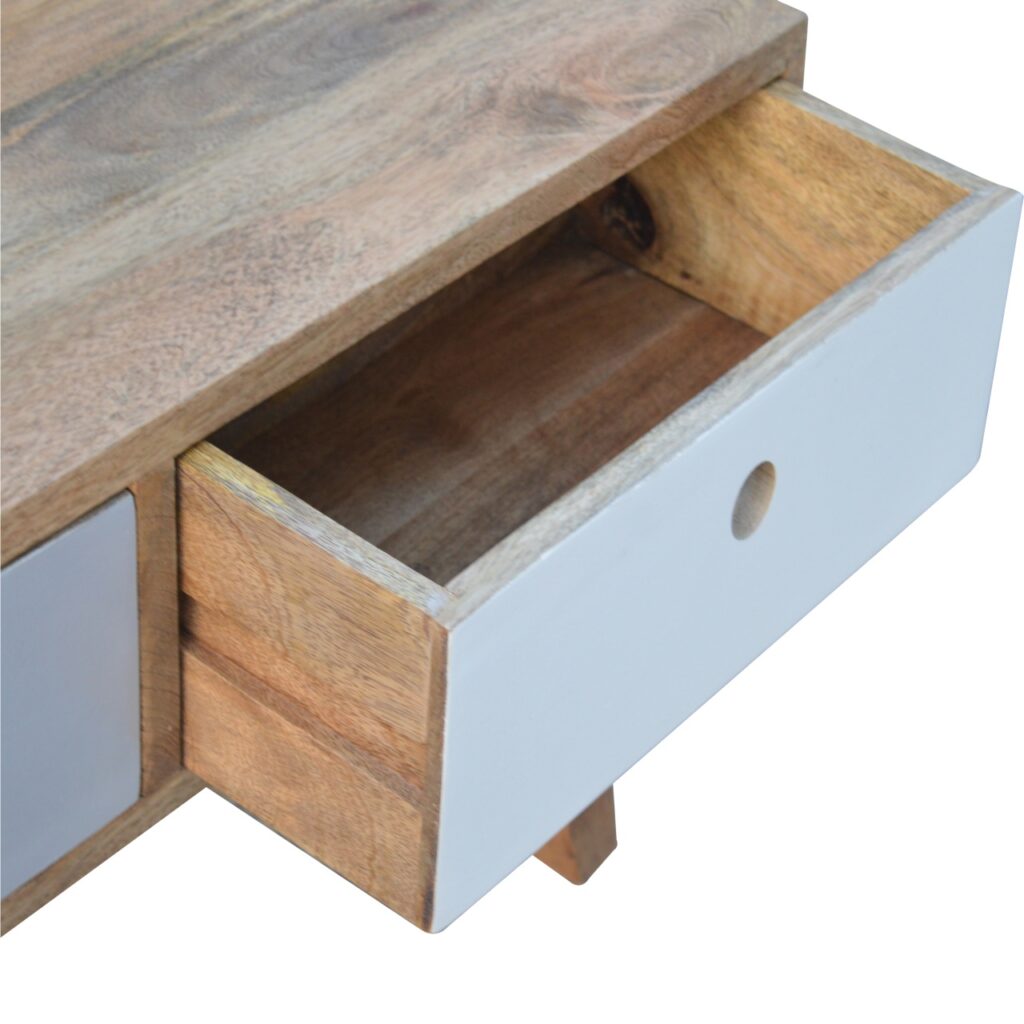 Two Tone Painted Coffee Table - Image 3