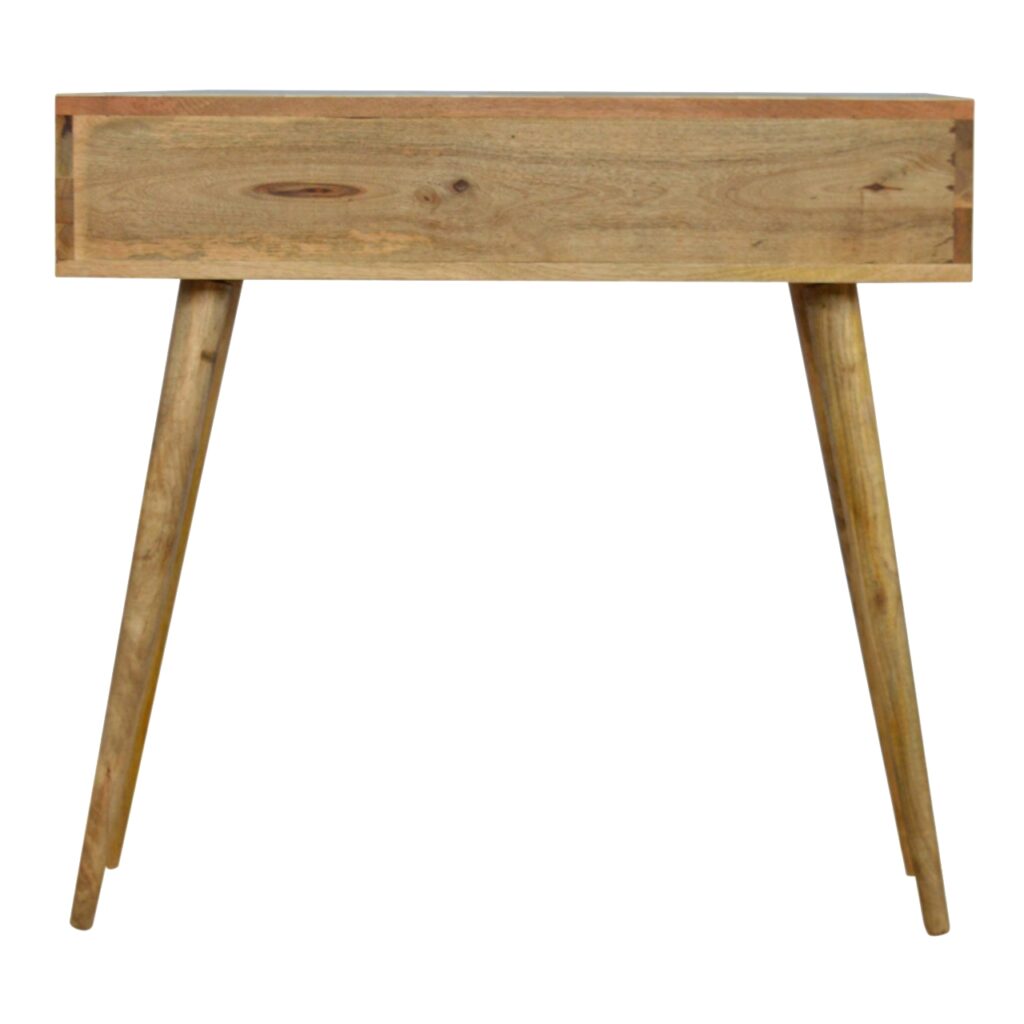 Floral Bone Inlay Console Table - Image 9