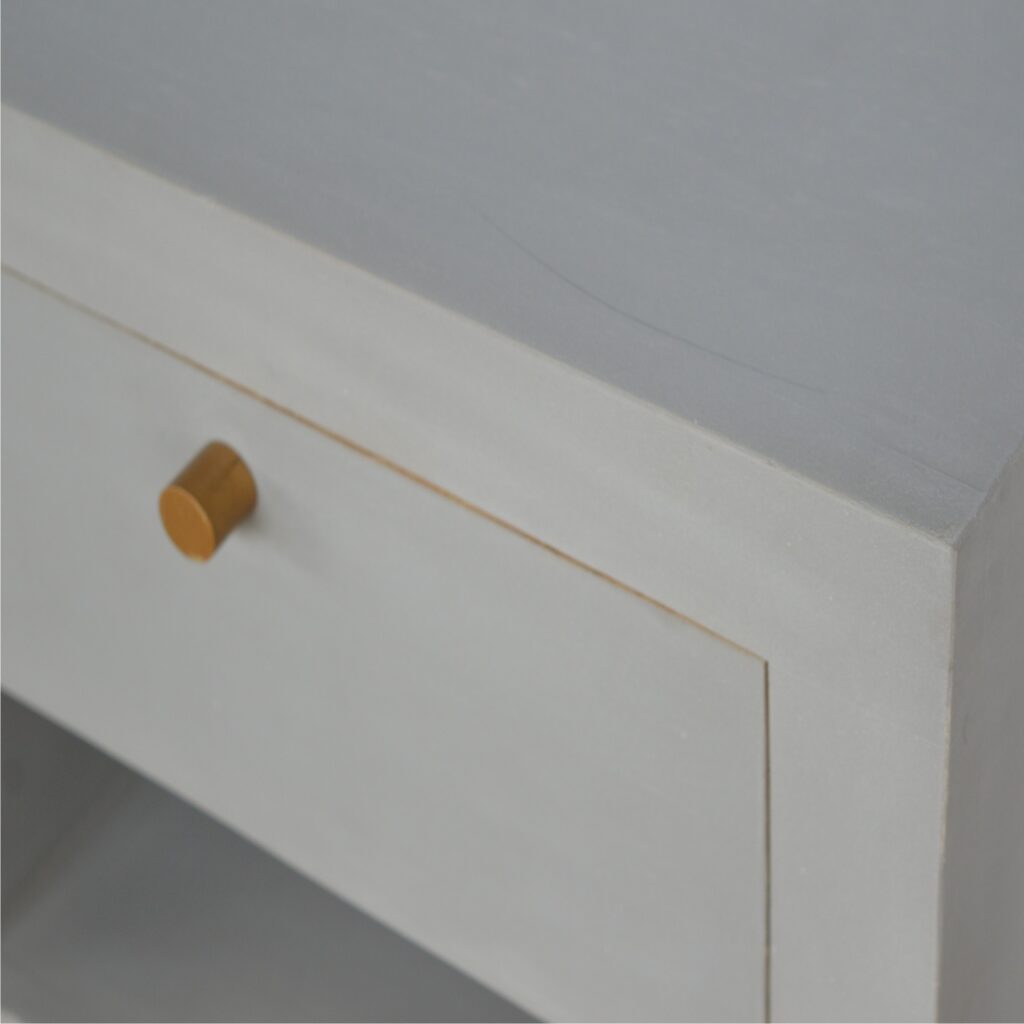 Cement Bedside with Open Slot - Image 7
