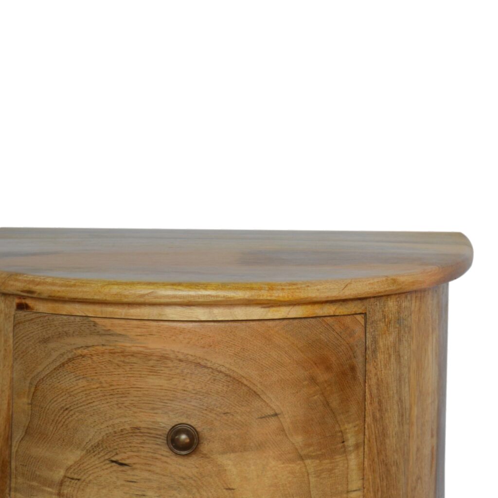 3 Drawer Serpentine Drum Chest - Image 5