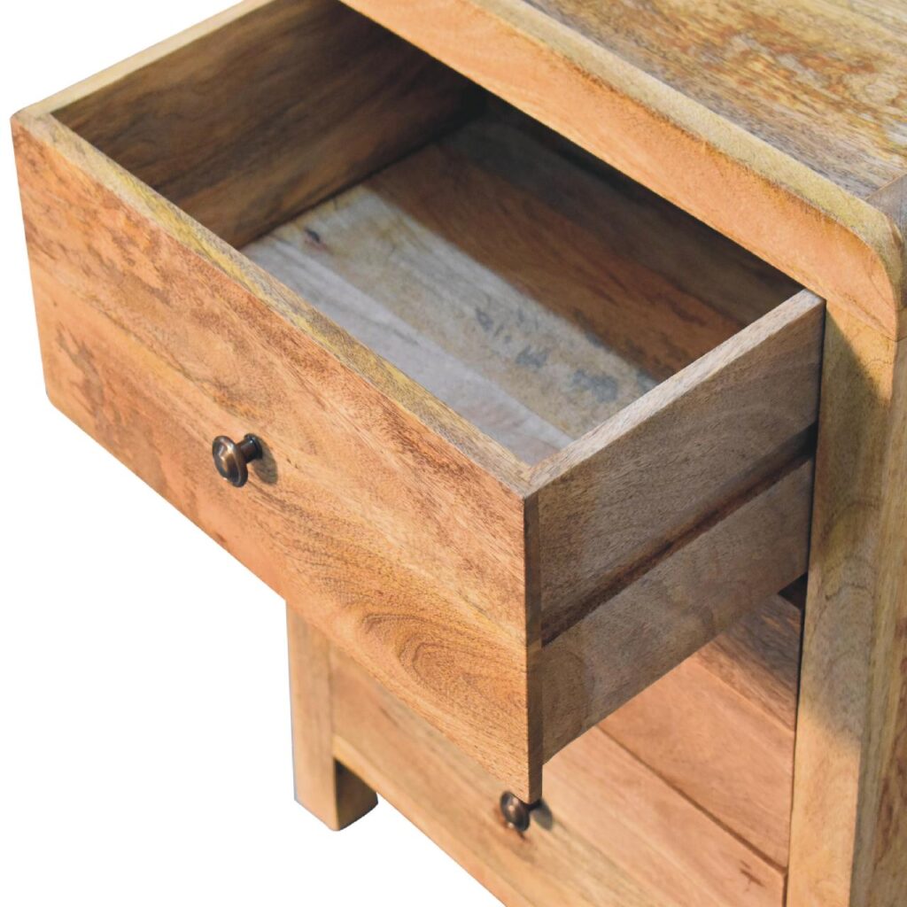 Oak-ish Naya Bedside - Image 6