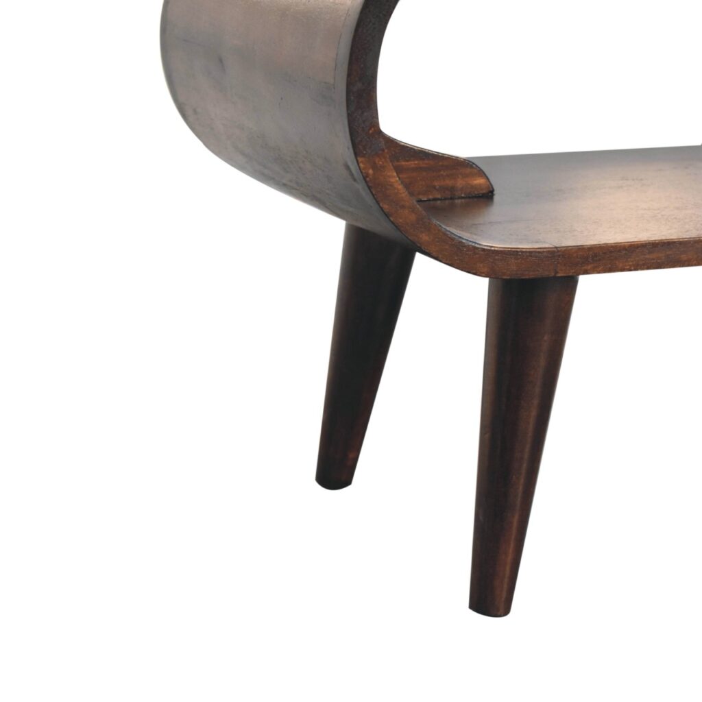 Amaya Light Walnut Coffee Table - Image 8