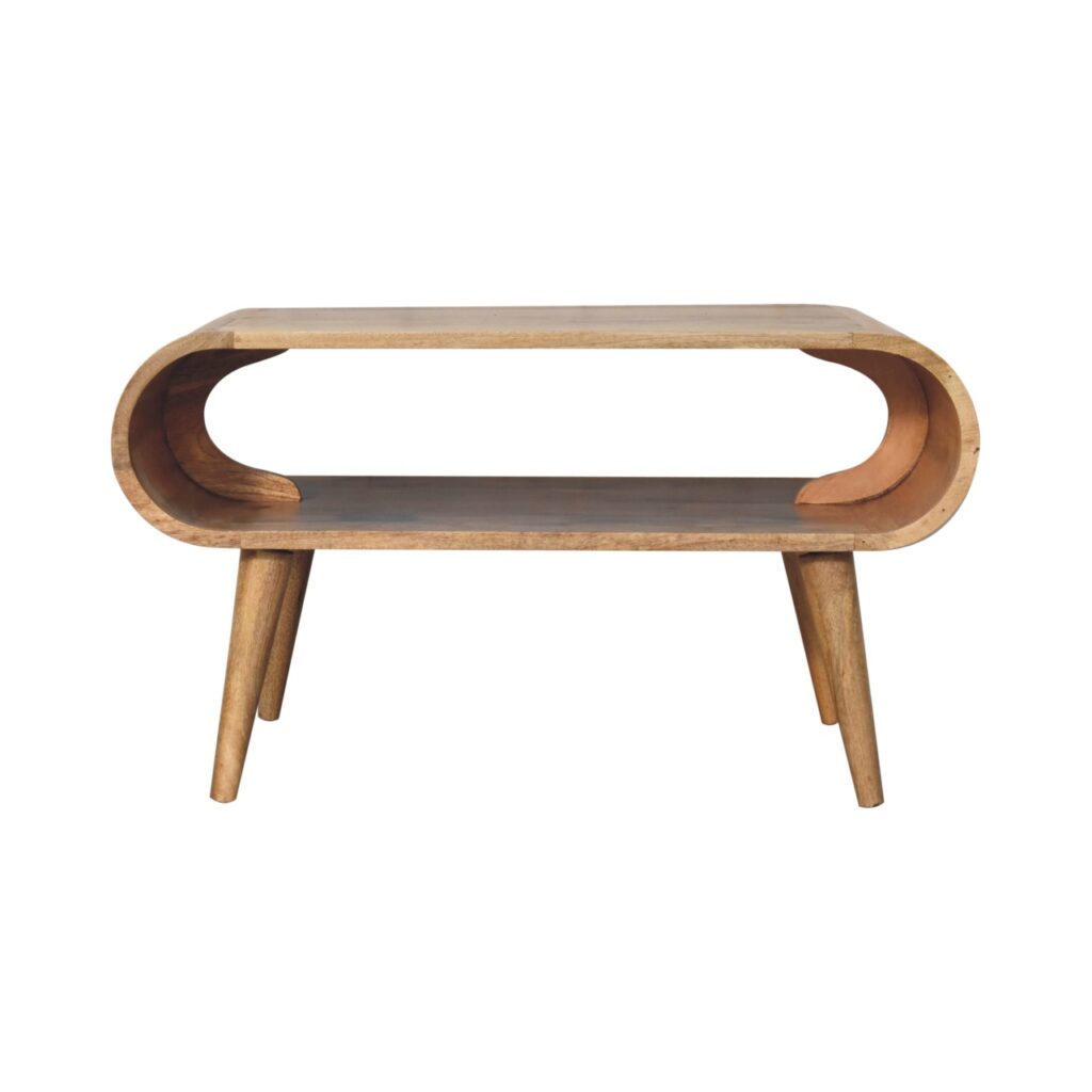 Open Oak-ish Coffee Table - Image 2