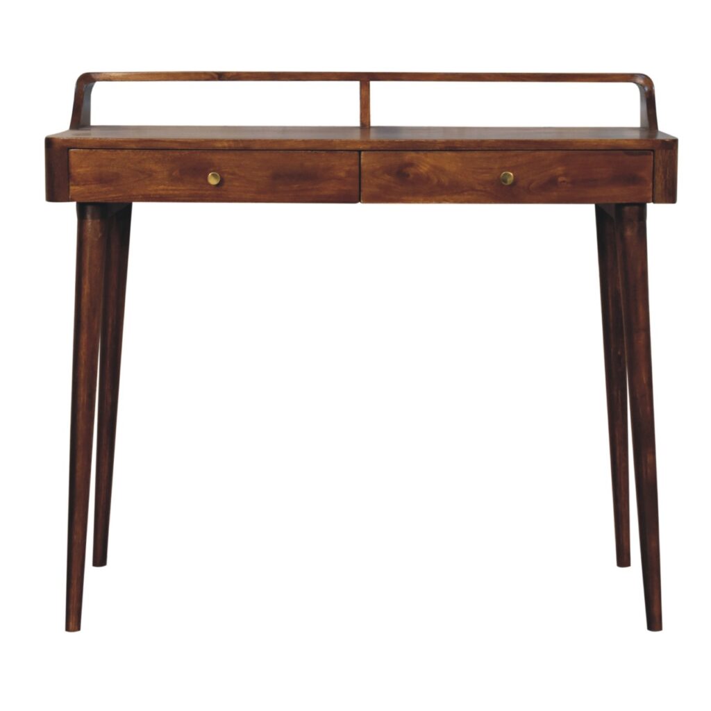 Elevated Chestnut Console Table - Image 2