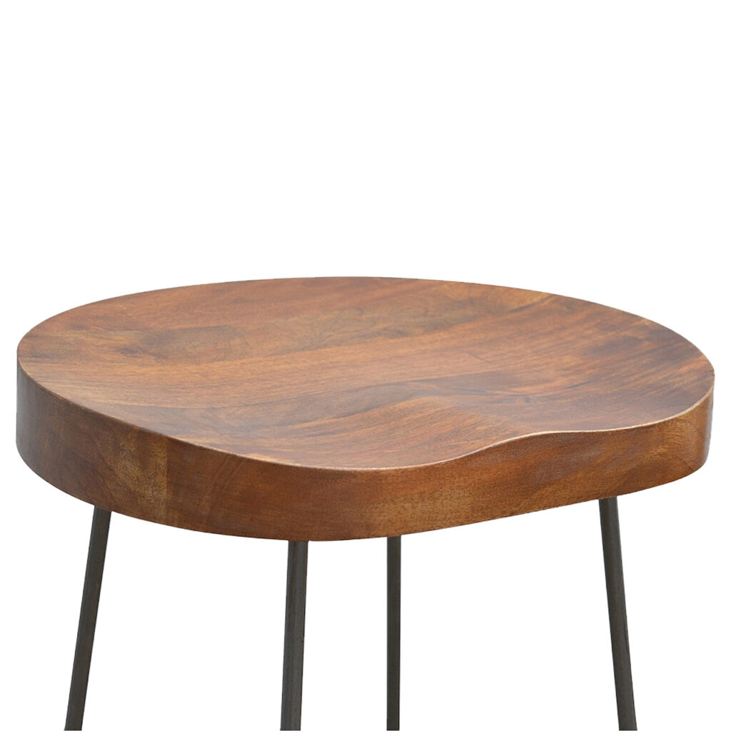 Industrial Chunky Bar Stool - Image 5