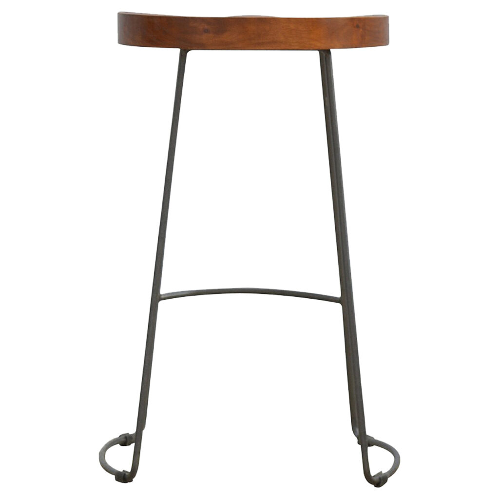 Industrial Chunky Bar Stool - Image 8